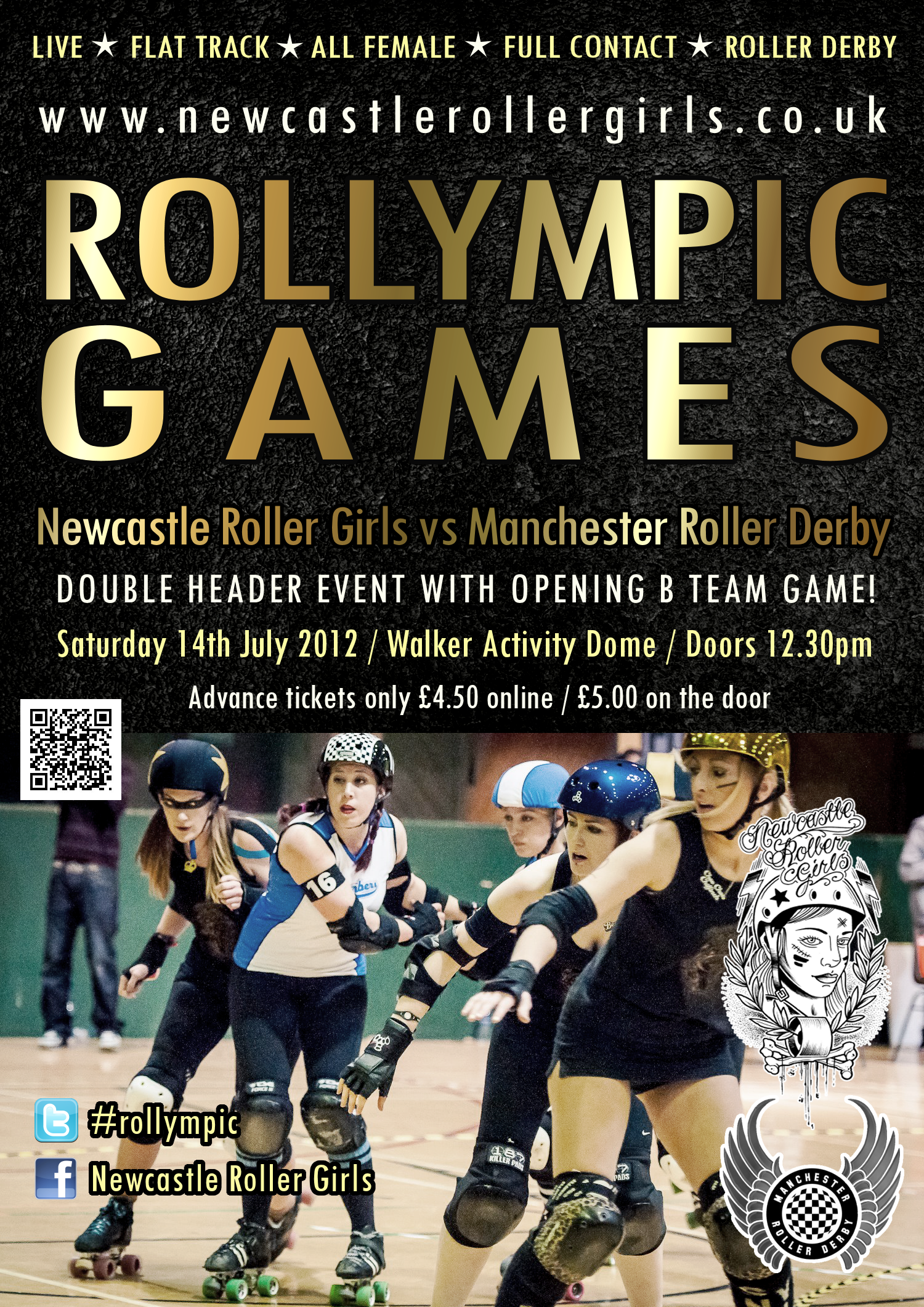 Rollympic Games Poster